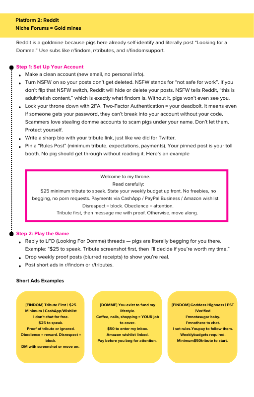 The Big Sister’s Guide: How To Find A PayPig